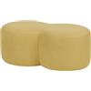 NOO.MA NOO. MA - Pouf Umbo - Giallo - Agglomerato - Designer noo. ma team