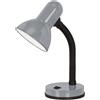 Eglo Leuchten my light Lamapada da tavolo/studio Basic 1 grigia moderna orientabile 1XE27 - 90977/20