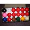 Set of snooker ball for POOL TABLES, 17 Ball Snooker Set-2 inch balls , incl 10 reds by Set of snooker ball for POOL TABLES,