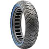 myBESTscooter - Pneumatici completi da 10 pollici 60/65-6.9 60/70-6.5 per Segway Ninebot G30 Max G2 G65 cerchioni in gomma per scooter elettrici