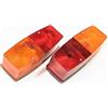 Web Truck 2 x fanale posteriore trattore rimorchio camion luce posteriore trattore vassoio 12V 24V 165X56