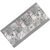 Tex family TAPPETO Runner da CUCINA Passatoia Antiscivolo MAIOLICA GRIGIO made in Italy - Cm. 50x260