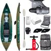 AQUA MARINA Kayak AQUA MARINA CALIBER 13'1 - kayak gonfiabile da pesca - opzione: con motore BlueDrive S e pagaia