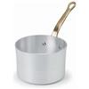 Agnelli 10 cm - 1932 Servizio In Tavola Casseruolina Alta Monoporzione In Alluminio Con Manico In Ottone