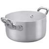 Agnelli 1932 Servizio In Tavola Casseruolina Alta Monoporzione In Alluminio Con Manici 1907 In Acciaio Inox