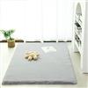 Ghouse Faux Tappetto di Pelle di Pecora Tappeto a Pelo Corto Lavabile Fluffy Uni Effetto Pelliccia Antiscivolo Facile da Pulire, Dimensione:150 x 240 cm, Colore: Grigio