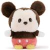 Disney Store Official Peluche Topolino, 11 cm, Collezione Peluche Urupocha-Chan, Adatto Fin dalla Nascita