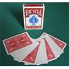Bicycle Carte Bicycle Magic Gaff dorso Rosso fronte Bianco