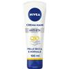 NIVEA (BEIERSDORF SpA) Nivea Q10 Crema Mani 3in1 Anti-Età Q10 100 ml, Crema mani idratante antirughe e antimacchie con Q10
