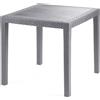 BUYBUY TAVOLO STILE RATTAN QUADRATO GRIGIO SQUARE TVS80G
