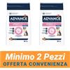 Advance MINIMO 2 CONFEZIONI - Advance Veterinary Diets Dog Atopic Medium/Maxi Gusto Trota Cani Crocchette Dietetico Atopico 12kg