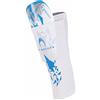 Ho Soccer Rebel Parastinco con Calzino con Tasca Traspirante e Flessibile, Resistente, Bianco/Blu, M