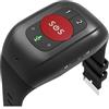 HGSTM Localizzatore GPS 4G per anziani, smartwatch con rilevamento cadute, chiamata rapida, promemoria farmaci, citofono vocale, monitoraggio della temperatura corporea, pulsante SOS, per autismo, bisogni s
