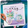 Ravensburger - Creart Adulti Serie Trend: Take It Easy | Dipingere Con I Numeri Adulti | Paint By Numbers | Quadro Da Dipingere Con Numeri Include Vernice E Tela