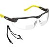 voltX GT ADJUSTABLE (2020 model) Occhiali di sicurezza da lettura BIFOCALI con certificazione CE EN166FT (Trasparente +2.5 diottrie), Rivestimento anti-condensa. Bifocal Safety Glasses