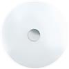 Eglo Leuchten my light Plafoniera Nube moderna in vetro lucido e cromo d.31,5 2XE27 91246/20