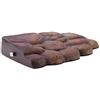 Tnfeeon Acquario Tartaruga Resina Galleggiante Roccia, Rettile Galleggiante Piattaforma Basking Stage Island Fish Tank Accessorio Ornamento Decorazione(L)