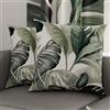 PETTI Artigiani Italiani - Coppia di Federe Cuscino 40x40 cm in Microfibra, Cuscini Arredo Camera da Letto, Divano, Salotto, Set 2 Fodere Copricuscino, Federa Floreale 4, 100% Made in Italy