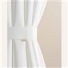 ROOM99 Fermatenda per tende 8 x 120 cm (larghezza x lunghezza), fascia decorativa per tende, tenda da esterni, ecru