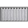 Gardinia Sehlbach Tenda bistrot con stampa su lamina, Bianco, 135 x 45 cm, Tecnica di stampa su lamina, Eleganza senza tempo, Tessuto opaco, Montaggio semplice, Certificato Oeko-Tex