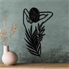 Wallity Hanah Home Elegante accessorio decorativo da parete in metallo nero, 42 x 70 cm, 100% metallo, spessore 1,5 mm, leggero e facile da appendere, perfetto per decorazioni moderne