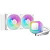 Deepcool Dissipatore cpu a liquido DeepCool LE240 V2 ARGB 2x120mm Bianco [R-LE240-WHAMMN-G-2]