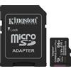 Kingston Scheda memoria 64GB Kingston Canvas Select Plus micro-SD Nero [SDCS3/64GB]