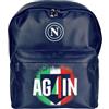 Enzo Castellano SSC NAPOLI Zaino Grande AG4IN, 50% NY 50% PVC. Linea Enzo Castellano SSC NAPOLI 124024