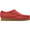 Clarks Wallabeeevo, Derby Uomo, Pelle Scamosciata Rossa, 46 EU