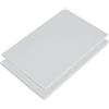 S-Polytec Pannello in PVC rigido in diverse misure, bianco, stabile ai raggi UV, diversi spessori, qualità top, 2 pezzi, 20 x 30 cm, 3 mm, colore bianco