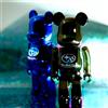 BE@RBRICK SUBARU BE@RBRICK BEARBRICK 100% 400% 1000% 1° BLU 2° NERO Figura Medicom