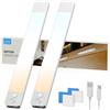 LROLTEF Luce LED Sottopensile Armadio con Sensore Movimento 30CM 3 Color 2P