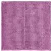 Decomira Tappeto Bagno Antiscivolo in Ciniglia | Tappetino bagno super assorbente, lavabile in lavatrice | Per il bagno, la doccia, la vasca da bagno o come tappetino WC | Viola - 45x45 cm