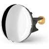 arteneur Tappo Lavandino Universale 40mm Argento Tinta Unita Inox | Superficie POM anti-ingiallimento e anti-graffio, testa inox cromata, Ø40mm, scarichi 34-41mm, regolabile 65-85mm