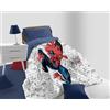 hermet Spiderman, Trapunta Singola Disney Marvel, Piumone Invernale 170x260, In Microfibra
