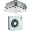 Mitsubishi Climatizzatore Monosplit a Cassetta 60x60 SLZ-M25FA2 9000 btu Inverter R-32 Wi-Fi Optional Classe A++ ,