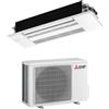 Mitsubishi Climatizzatore Monosplit a Cassetta 1 Via MLZ-KP25VG 9000 btu Inverter R-32 Wi-Fi Optional Classe A++ ,