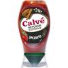 Calvé Ketchup Speziato, Formato 250 ml Top Down con Zenzero, Cannella, Pepe e Mix di Spezie Esotiche per Grigliate, Panini e Piatti Vegetariani