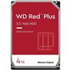 Western Digital - Hard Disk per NAS WD Red Plus 4 TB 3.5' Interfaccia Sata III 6 Gb / s Buffer 256 MB 5400 Rpm