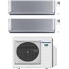Panasonic Condizionatore Dual Split Panasonic Etherea Silver 9+18 con CU-3Z52TBE R-32 Wi-Fi Integrato