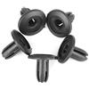 KIMISS rivetti in plastica per auto + 100 Pz Paraurti Anteriore Posteriore Parafango Fodera Porta Laterale Gonna Push Fasteners Rivet Clips