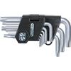 KS Tools 151.2360 - Set di 9 chiavi maschio corte Torx corte, kit di riparazione pratico e facile da usare, utensile per bricolage e professionisti
