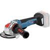 Bosch Professional 06017B0800 Smerigliatrice Angolare a Batteria GWX 18V-10 PSC, Attacco X-Lock, Connected, Diametro Disco 125 mm, Senza Batteria in Valigetta L-Boxx, 18 volts