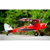 VQ Model Tiger Moth 1400 mm Rosso - Aeromodello riproduzione