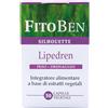 Fitoben | Lipedren Integratore Naturale per il Drenaggio dei Liquidi, il Microcircolo e l'Equilibrio del Peso Corporeo, 50 Capsule Vegetali
