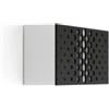 LOMBARDO Applique LED da parete per esterni nero 4000K IP65 10W 484 lm CRI>80 Lombardo LL116007N [18131000]