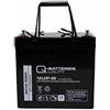 Quality Batteries Q-Batterie 12LCP-56 12V 56Ah batteria al piombo tipo AGM - Deep Cycle