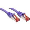 Lindy Cavo di rete S/FTP Cat.6, Viola 2m