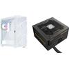 Enermax MarbleShell Mesh MS31 Snow White ARGB Midi Tower Case PC Gaming & MARBLEBRON II 650 Watt 80PLUS Bronze Alimentatore Bundle; 31WW-650M
