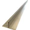 Profilo speciale in acciaio zincato T 60×30×3000 mm